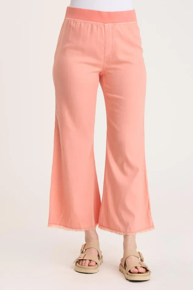 Clothing Pants XCVI Hydra Flare Pant Tambourine Pigment