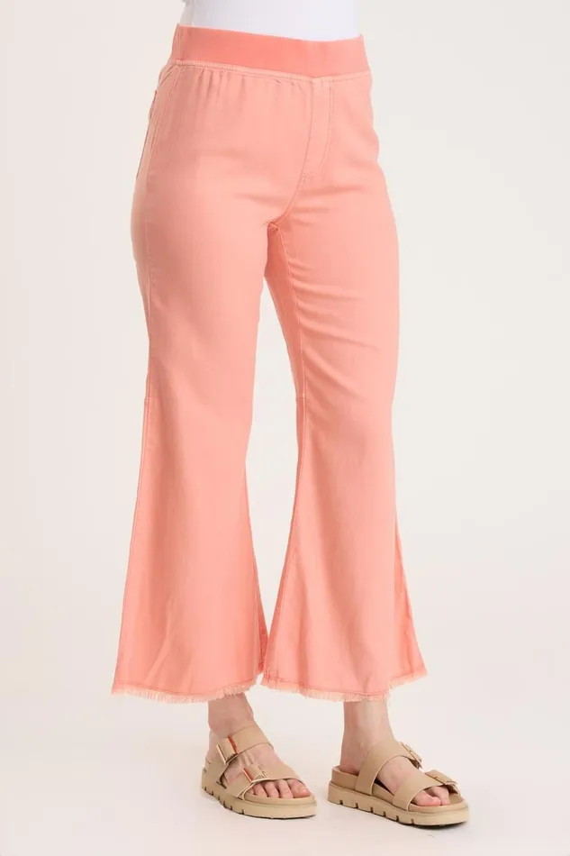 Clothing Pants XCVI Hydra Flare Pant Tambourine Pigment