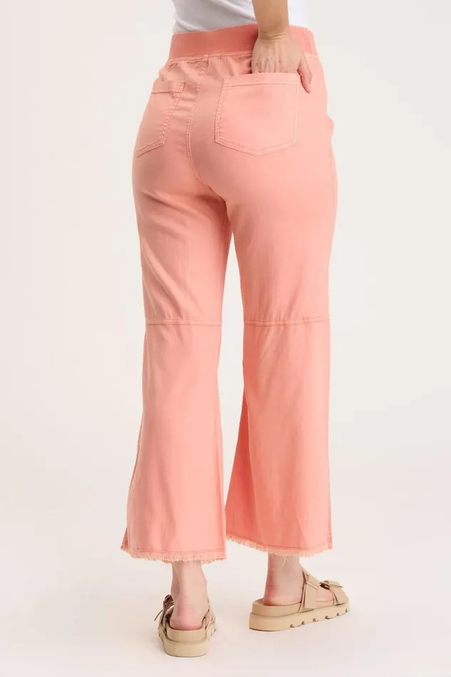Clothing Pants XCVI Hydra Flare Pant Tambourine Pigment