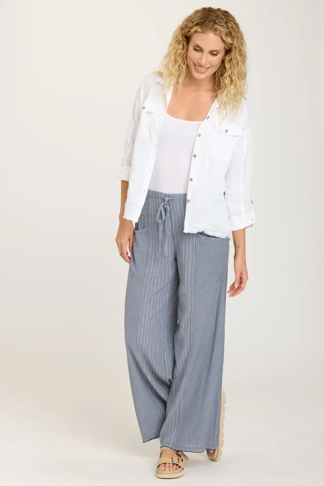 Clothing Pants XCVI Quita Wide Leg Indigo