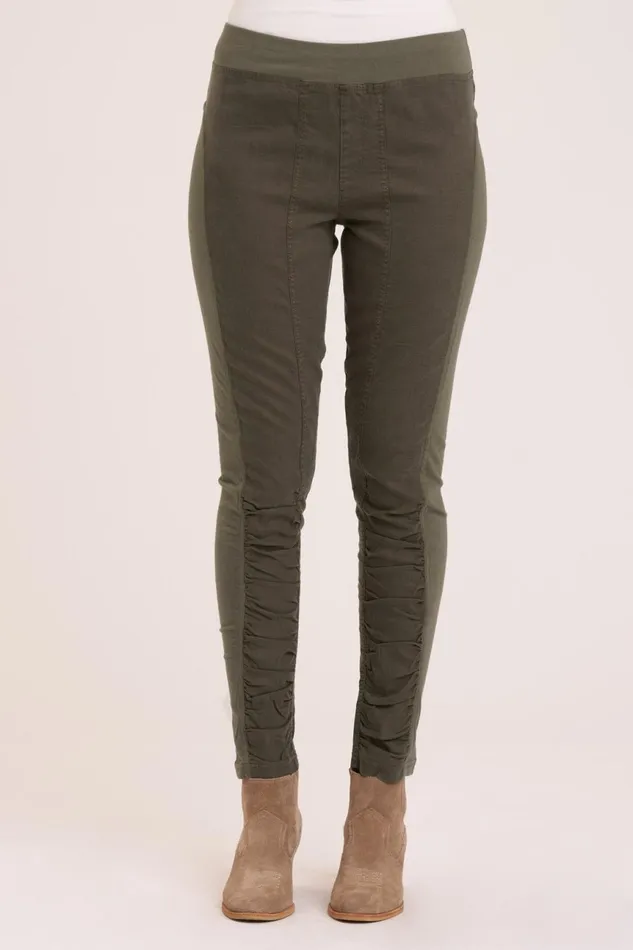 Clothing Pants XCVI Twill Alexa Legging Olive