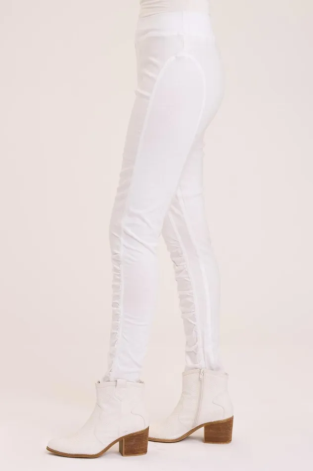 Clothing Pants XCVI Twill Alexa Legging White