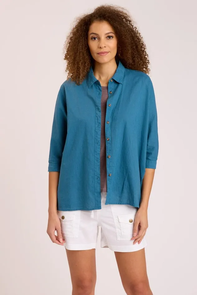 Clothing ShirtsBlouses XCVI Ava ButtonUp Safe Harbor