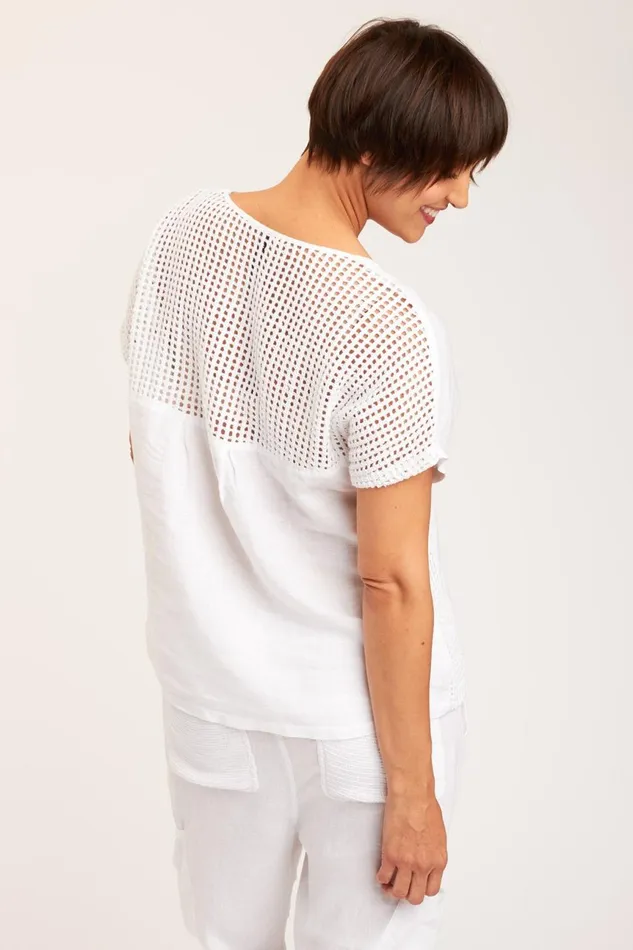 Clothing ShirtsBlouses XCVI Bonifay Top White