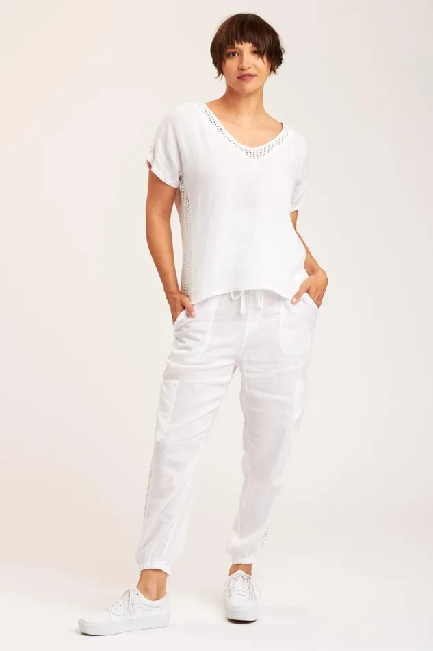 Clothing ShirtsBlouses XCVI Bonifay Top White