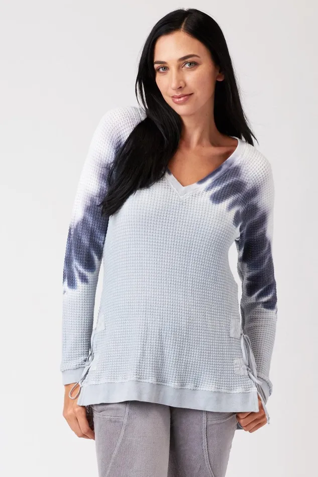 Clothing ShirtsBlouses XCVI Dutchman VNeck Entrap Wash Freshwater