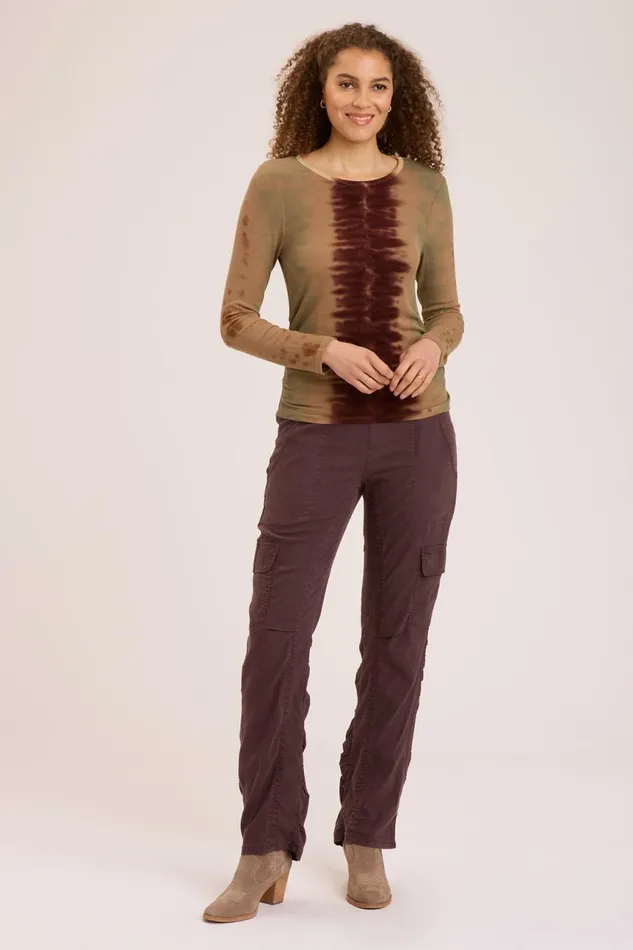 Clothing ShirtsBlouses XCVI Edie Long Sleeve Crestfallen Wash