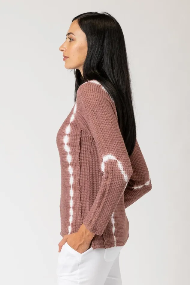 Clothing ShirtsBlouses XCVI Estacada Pullover Sequence Wash Ruddy