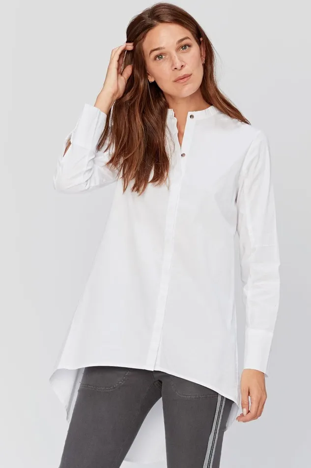 Clothing ShirtsBlouses XCVI Farrah Fawcett Blouse White
