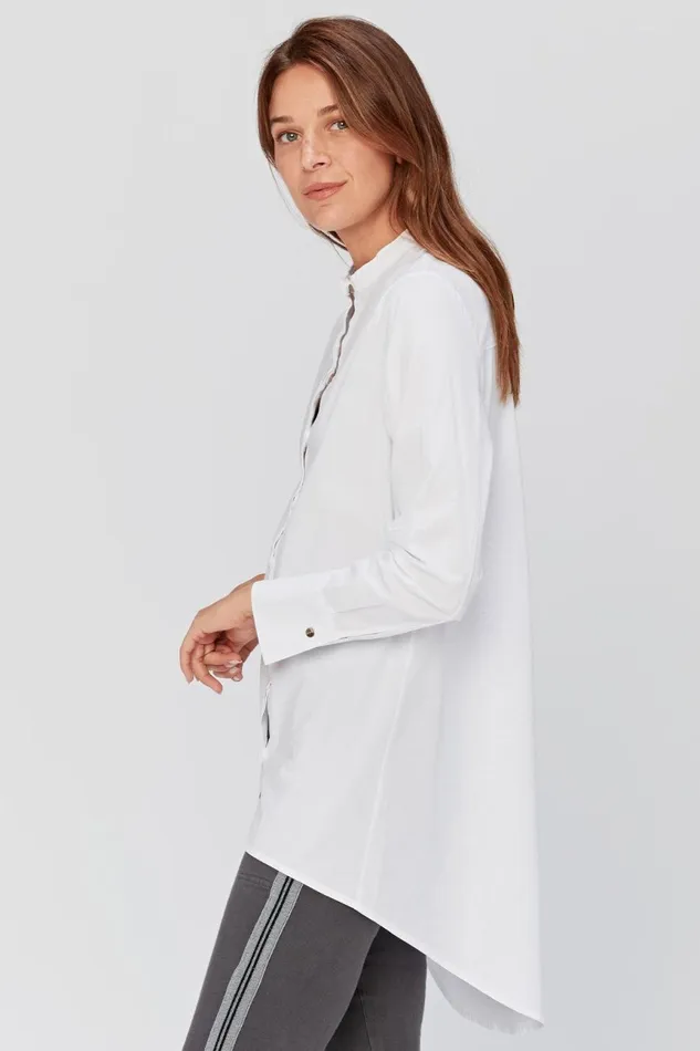 Clothing ShirtsBlouses XCVI Farrah Fawcett Blouse White