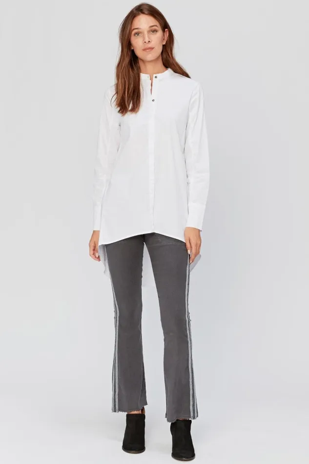 Clothing ShirtsBlouses XCVI Farrah Fawcett Blouse White