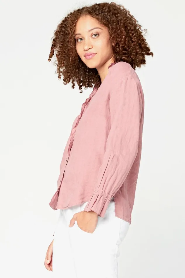 Clothing ShirtsBlouses XCVI Lettuce Edge Blouse Picante