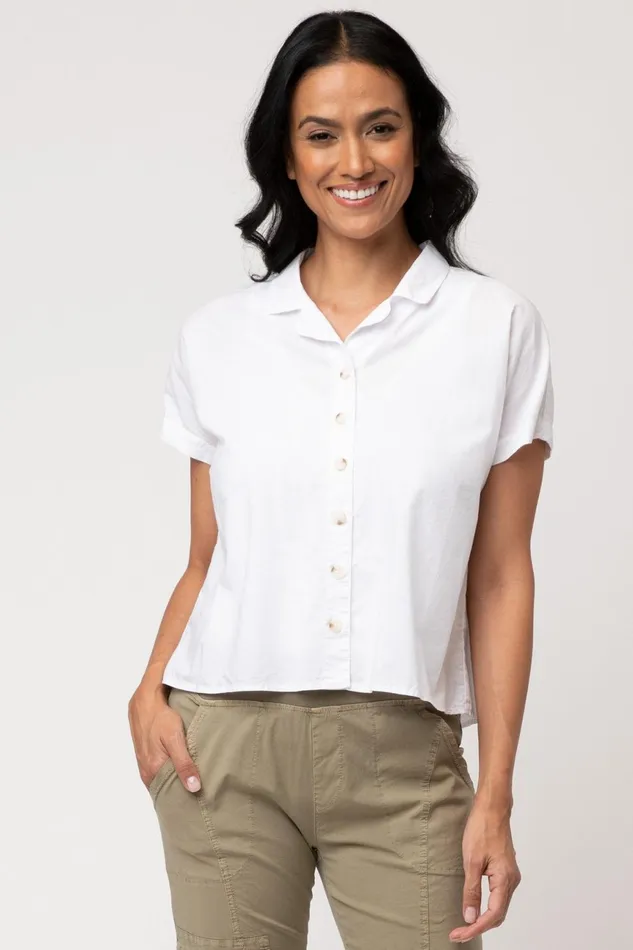 Clothing ShirtsBlouses XCVI Rosaleen Top White