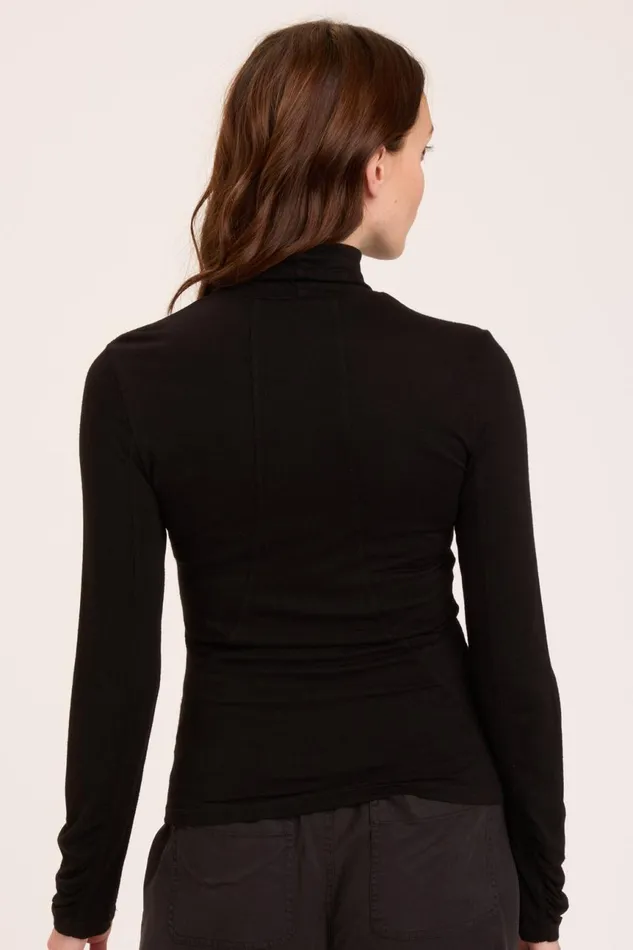 Clothing ShirtsBlouses XCVI Sorren Turtleneck Black
