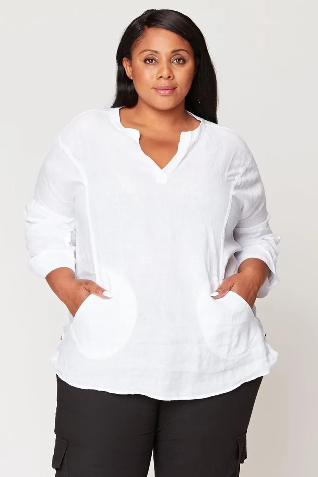 Clothing ShirtsBlouses XCVI Sterling Top White