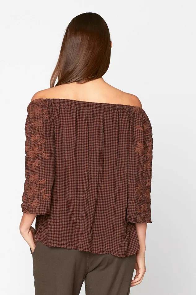 Clothing ShirtsBlouses XCVI Sutton Top Auburn