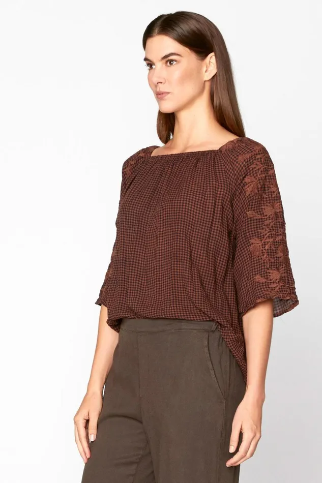 Clothing ShirtsBlouses XCVI Sutton Top Auburn