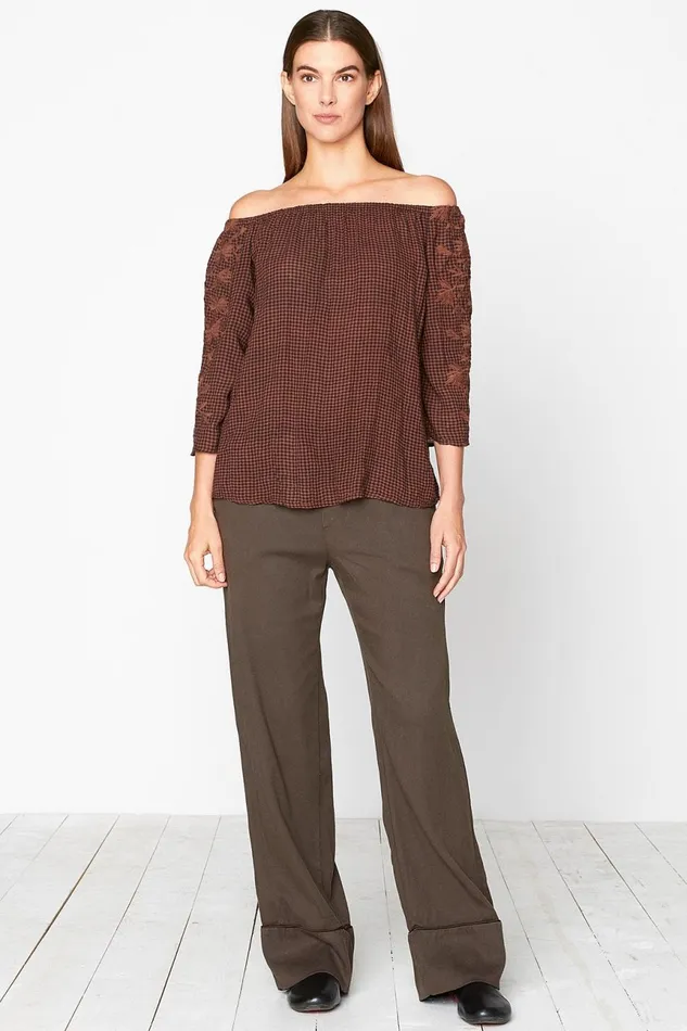 Clothing ShirtsBlouses XCVI Sutton Top Auburn