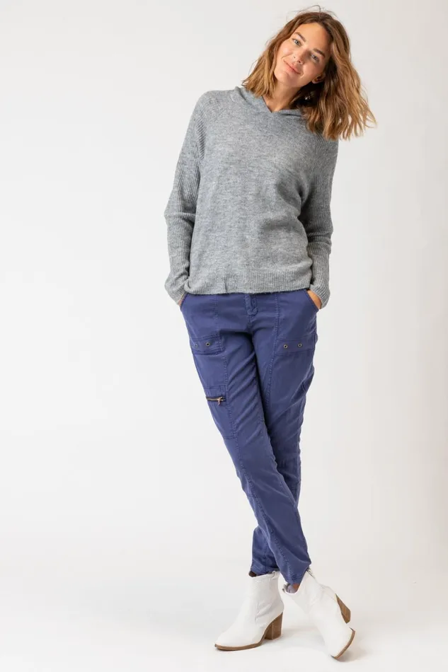 Clothing Sweaters XCVI Baines Hoodie Slate Heather