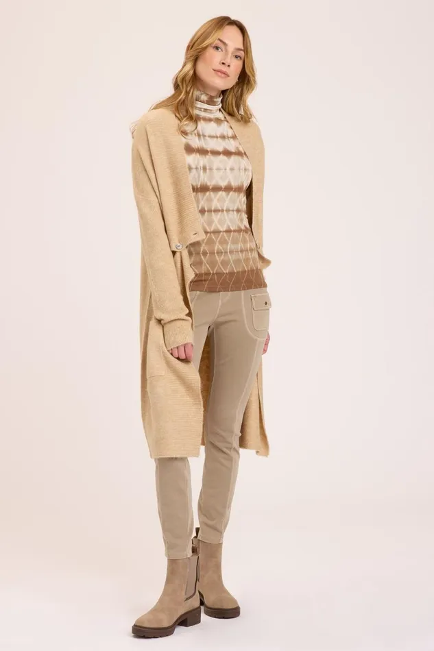 Clothing Sweaters XCVI Ercell Cardigan Pale Camel