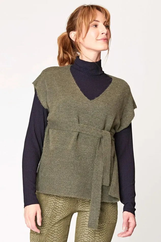 Clothing Sweaters XCVI Kerby Sweater Vest Sitka Spruce