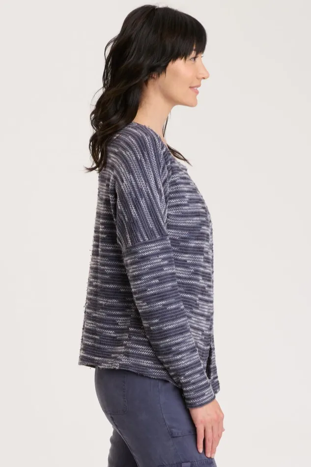 Clothing Sweatshirts XCVI Kole Pullover Nightshadow