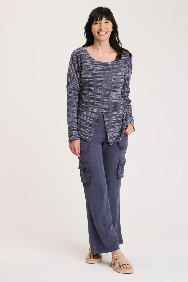 Clothing Sweatshirts XCVI Kole Pullover Nightshadow