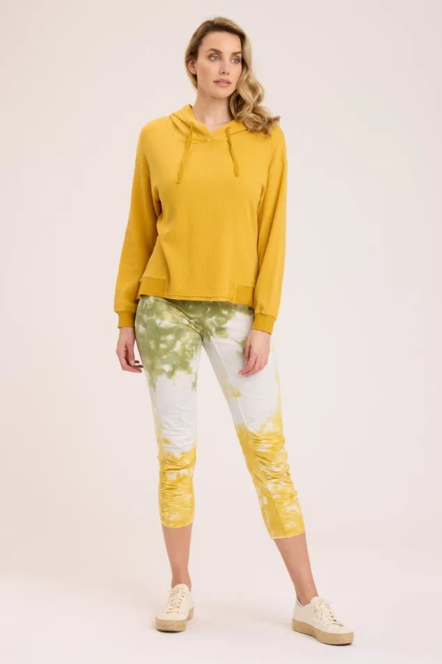 Clothing Sweatshirts XCVI Thermal Sidel Hoodie Mead Pigment