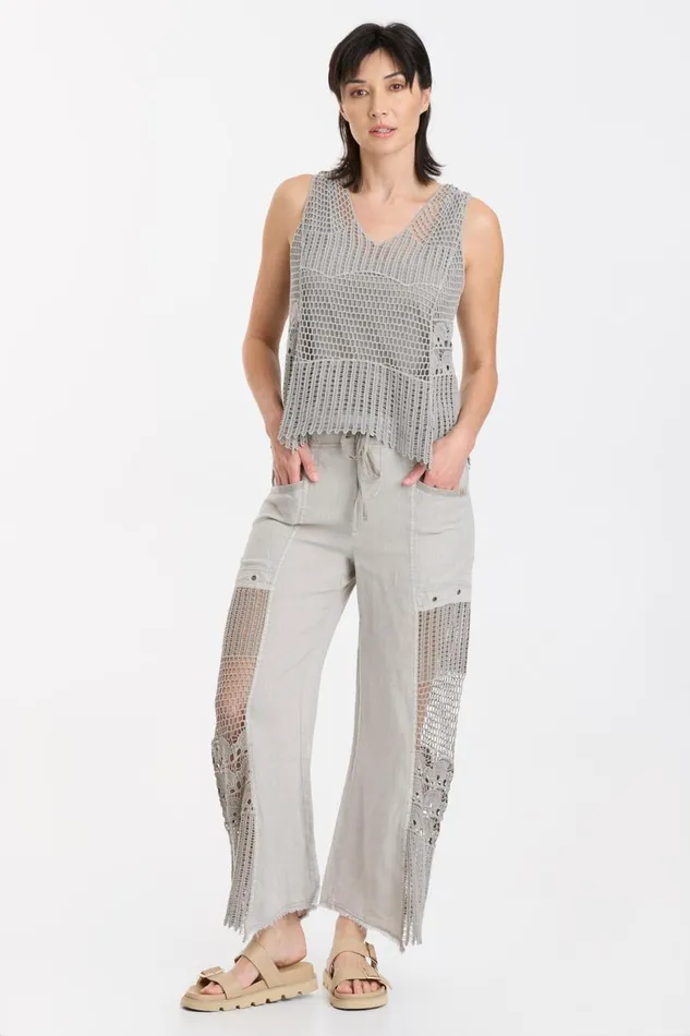 Clothing Tanks XCVI Larina Tank Mist Pigment