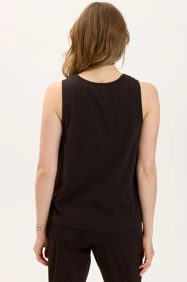 Clothing Tanks XCVI Philo Tank Black