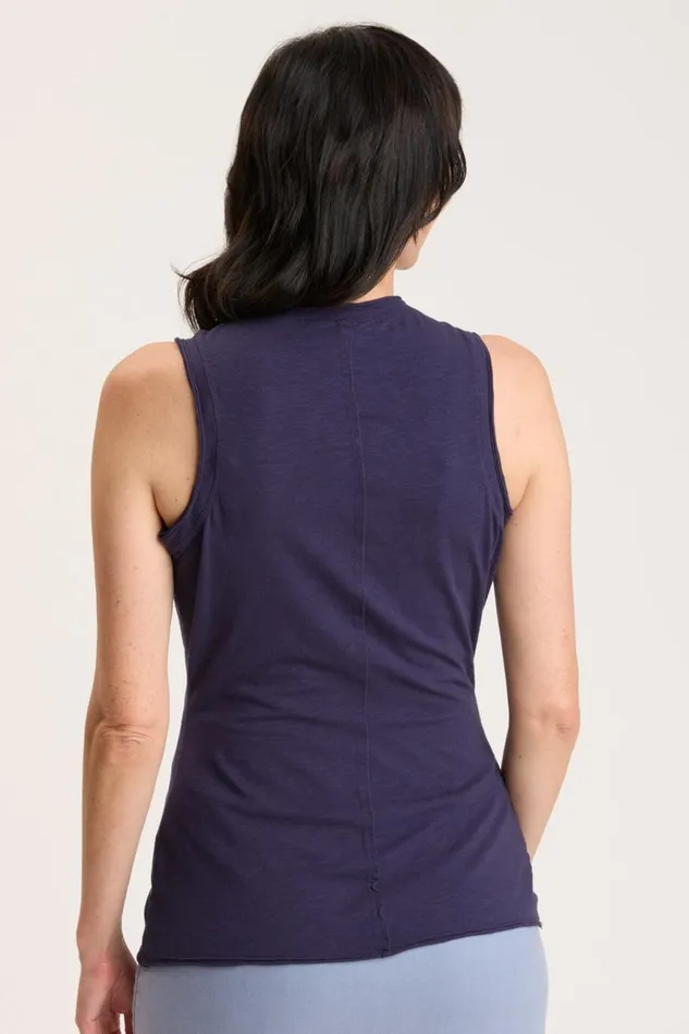 Clothing Tanks XCVI Tasha Tank Navy