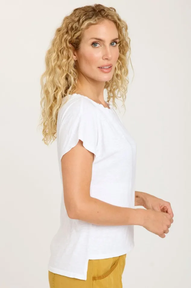 Clothing Tees XCVI Exelda Tee White