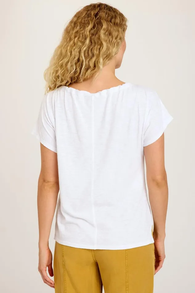 Clothing Tees XCVI Exelda Tee White