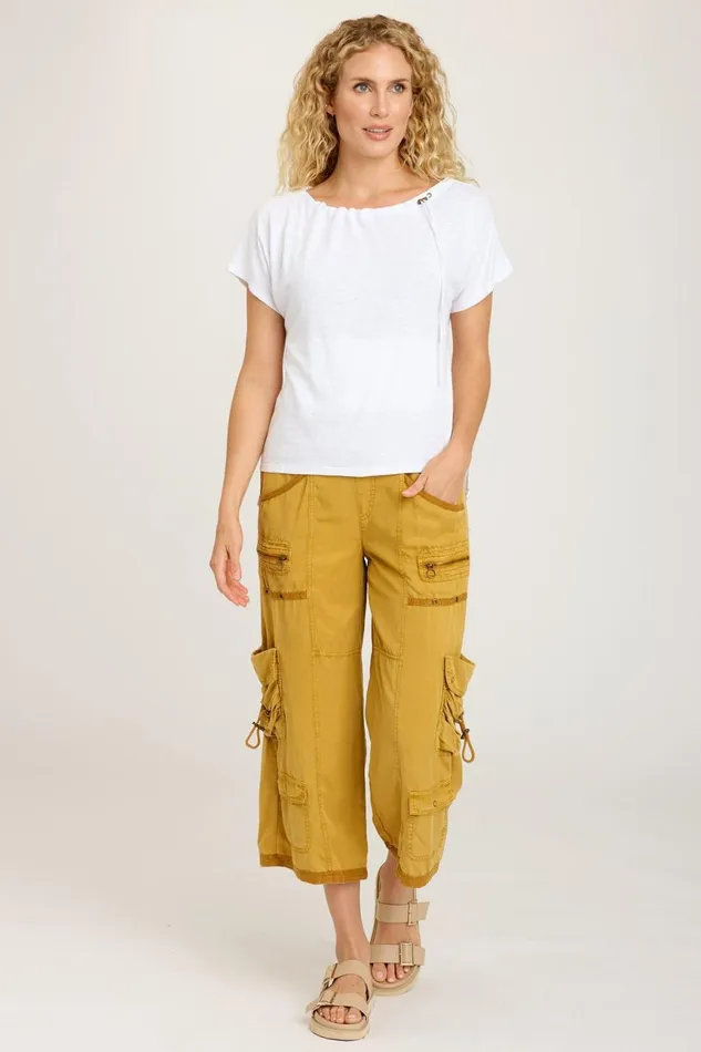 Clothing Tees XCVI Exelda Tee White