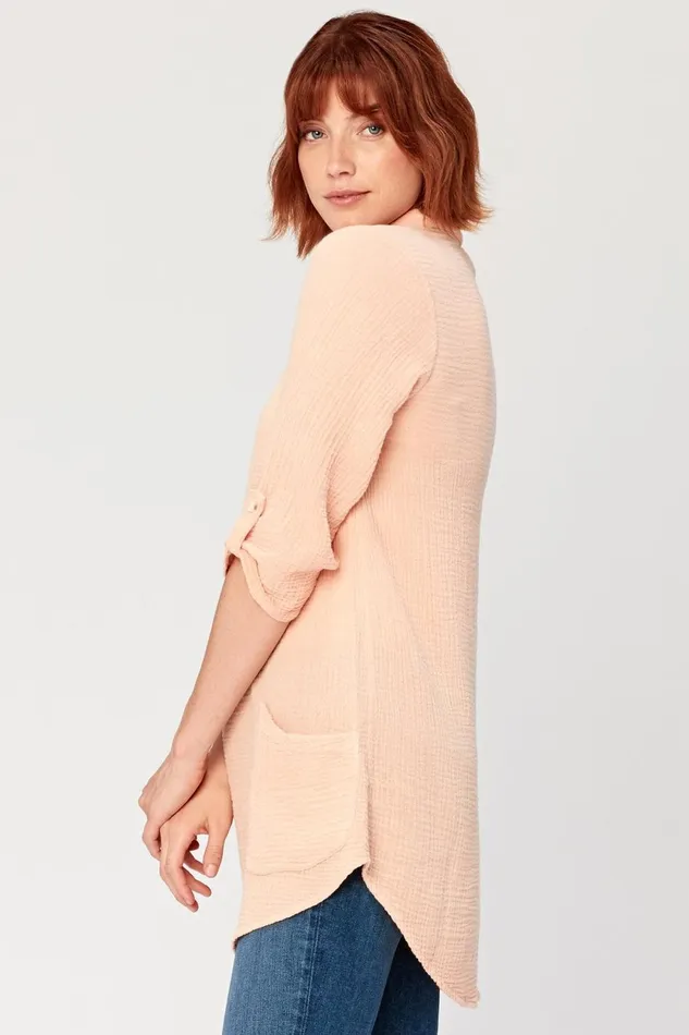 Clothing Tunics XCVI Arden Tunic Firefly Pigment