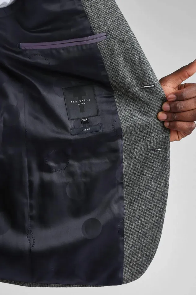 Coats and Jackets Men Ted Baker ASOJS Charcoal
