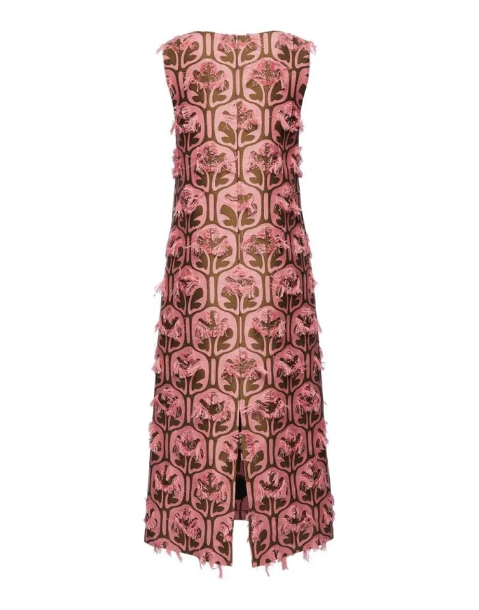 Column Dress Grove Kakipink Women La Double J Dresses Column Dress Grove Kakipink Women La Double J Dresses