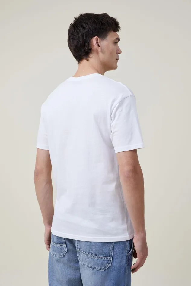 Corona Premium Loose Fit TShirt Lcn Cor Whitecorona 8211 Beach Club Men Cotton On Tees and Tanks