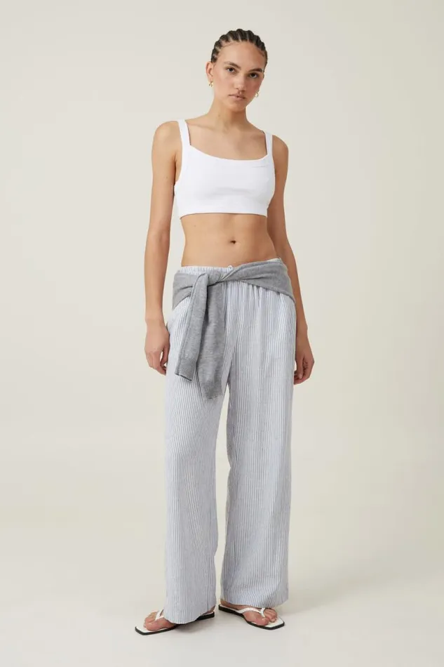 Cory Micro Crop Tank White Women Cotton On Tops