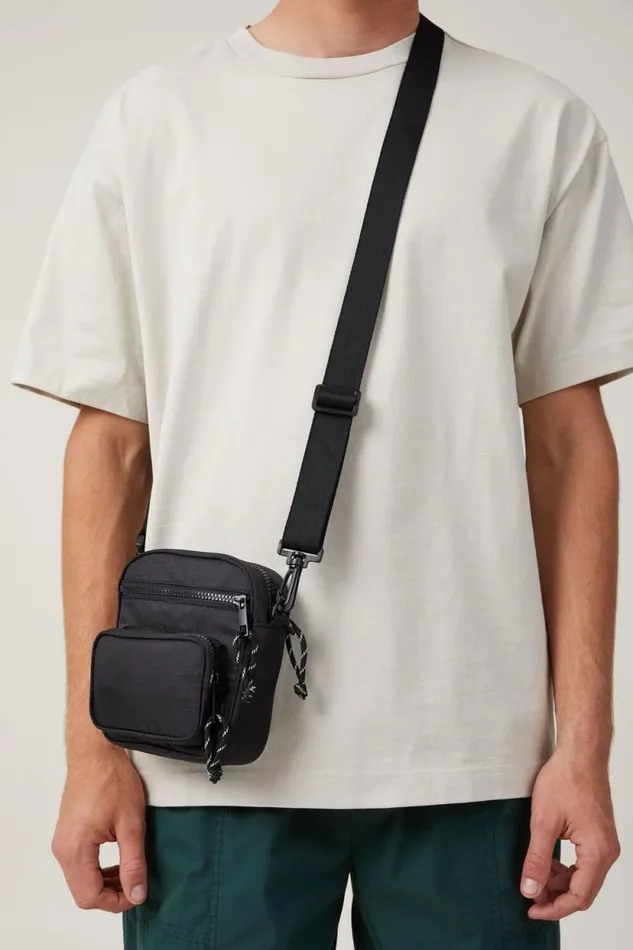Cross Body Bag Black Men Cotton On Bags and Belts Cross Body Bag Black Men Cotton On Bags and Belts