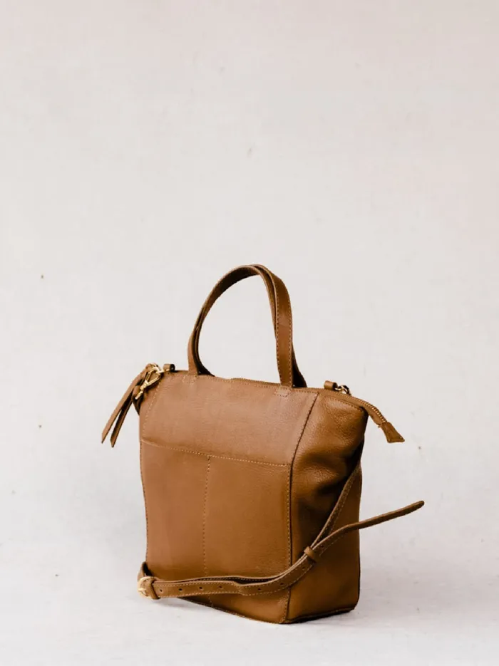 Crossbody Bags Able Women Lari ZipTop Crossbody Pebbled Whiskey