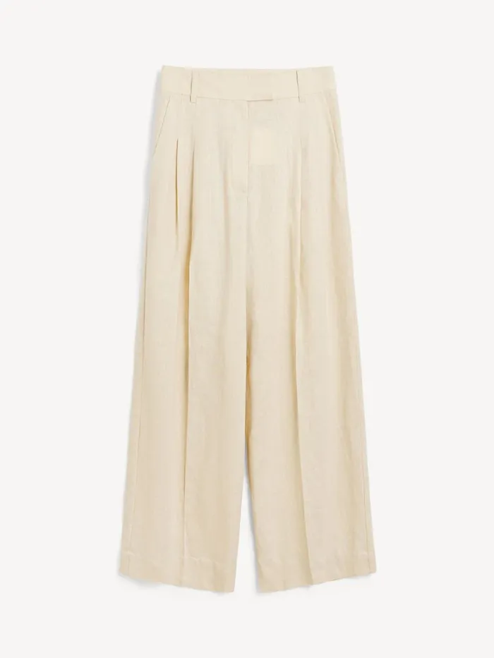 Cymbaria HighWaist Trousers Wood Women By Malene Birger Trousers