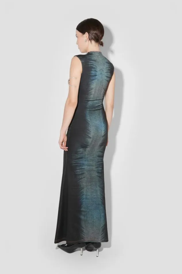 Denim Poly Maxi Dress Mlc Women MISBHV Dresses