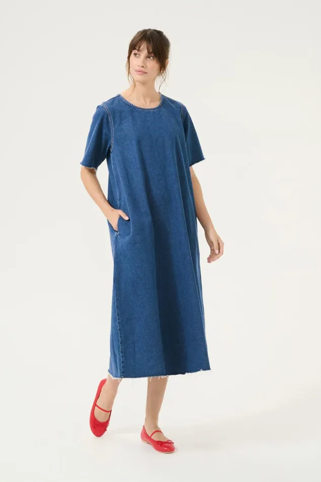 Denim Styles Women CULTURE CUevea Denim Dress