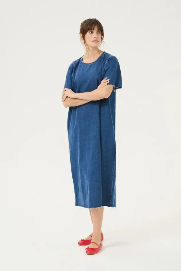 Denim Styles Women CULTURE CUevea Denim Dress