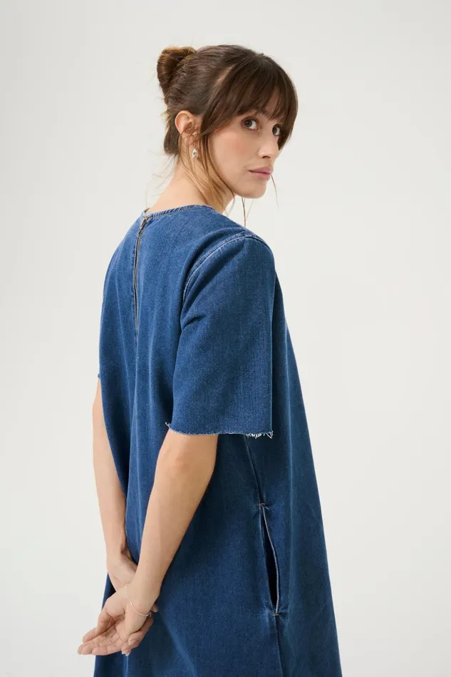 Denim Styles Women CULTURE CUevea Denim Dress