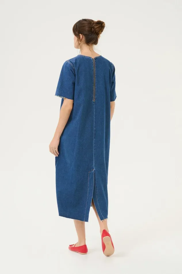 Denim Styles Women CULTURE CUevea Denim Dress
