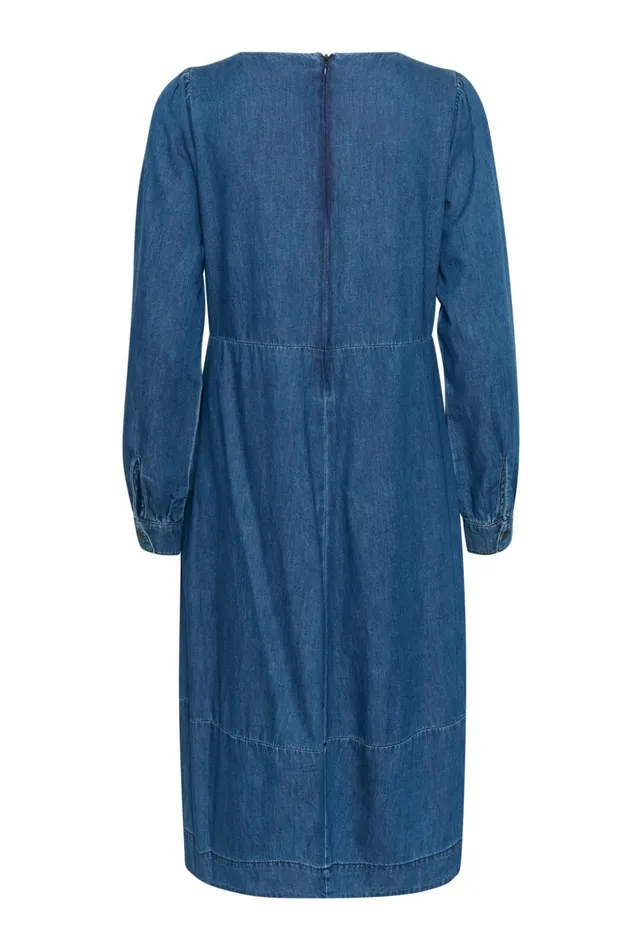 Denim Styles Women CULTURE CUlivie Dress Dark Blue Wash