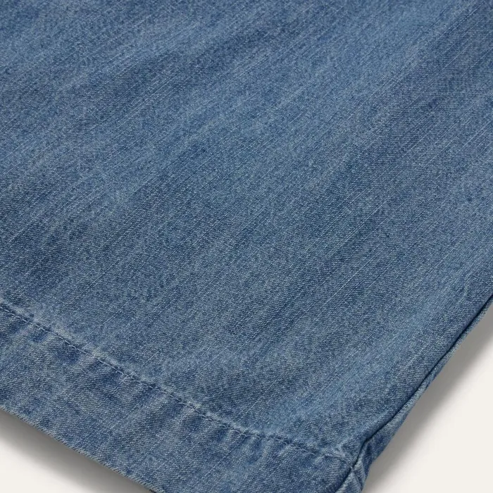Denim Swing Dress Blue Women Stetson Mini