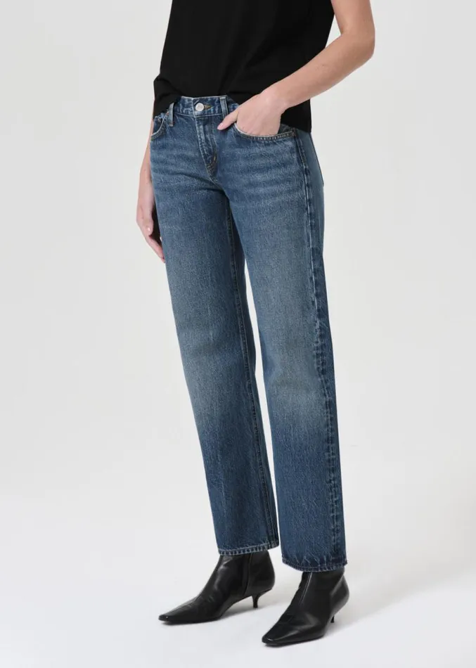 Denim Women Agolde Amber Jean In Milestone